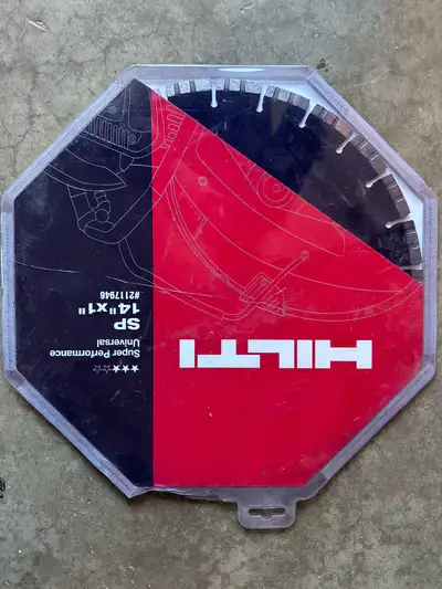 Hilti concrete/Masonary blade 14 inch