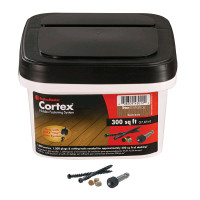 New Cortex Stainless Hidden Deck Screws & Plugs Bucket 300 sq ft