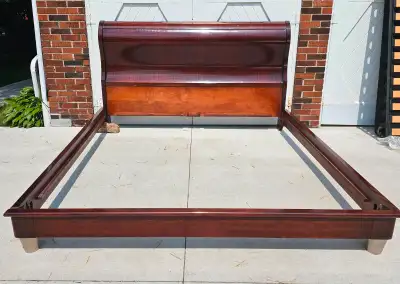 KING SIZE BED SOLID WOOD, View more