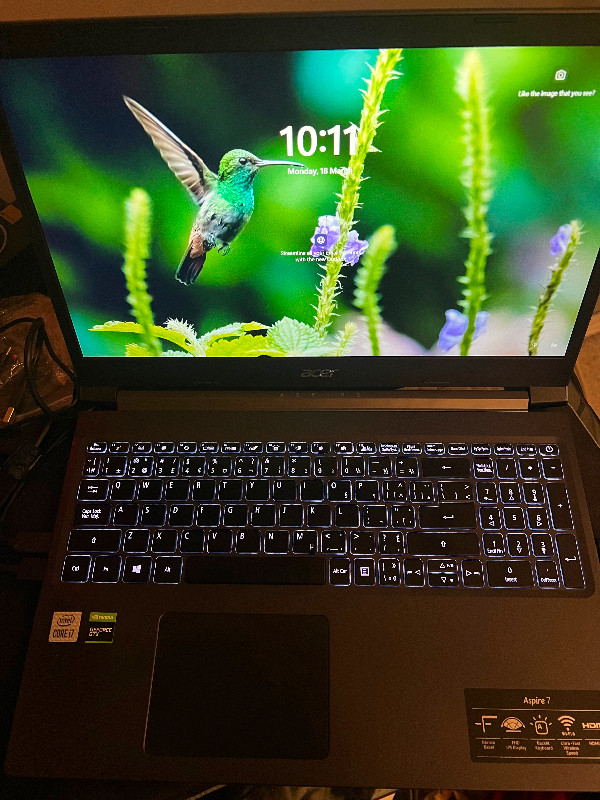Acer Aspire 7 in Laptops in Regina