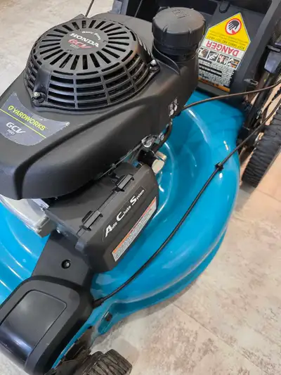 Newer Yardworks Lawn with Honda Motor, View more