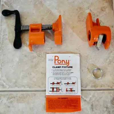 NEW Pony No 50 Clamp Fixture for 3/4" pipe, View more