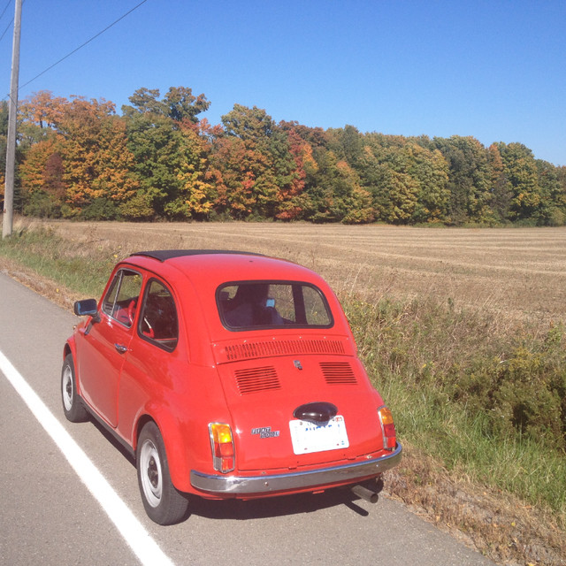 Fiat 500 Classic Car Now Lowered to $17500 FIRM in Classic Cars in Mississauga / Peel Region - Image 3