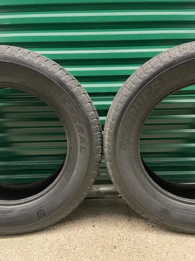 Pair. 275/60R20 115S General Grabber HTS60. Firm $220: Two Used All Seasons Tires. Tires Tread Depth...