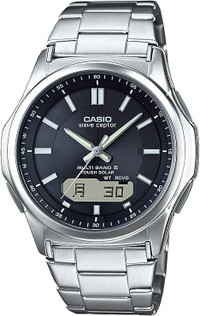 CASIO watch WAVECEPTOR Waveceptor solar radio watch
