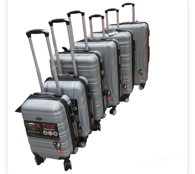 NEW Luggage Toscano Hardside Baggage Hard Shell Suitcase Other