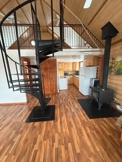 Lakeside Log Cabin Retreat – Moveable Option – $150,000, View more