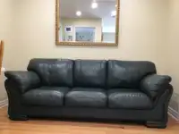 100% Genuine Italian Leather Sofa
