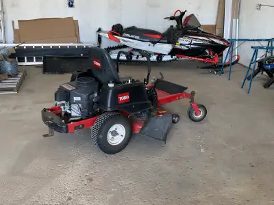 TORO mower in great shape and runs perfectly. Just needs new hydrostatic motor. Hydro motor went thi...