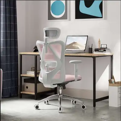 SIHOO M18 Ergonomic Office Chair, Light Pink, View more