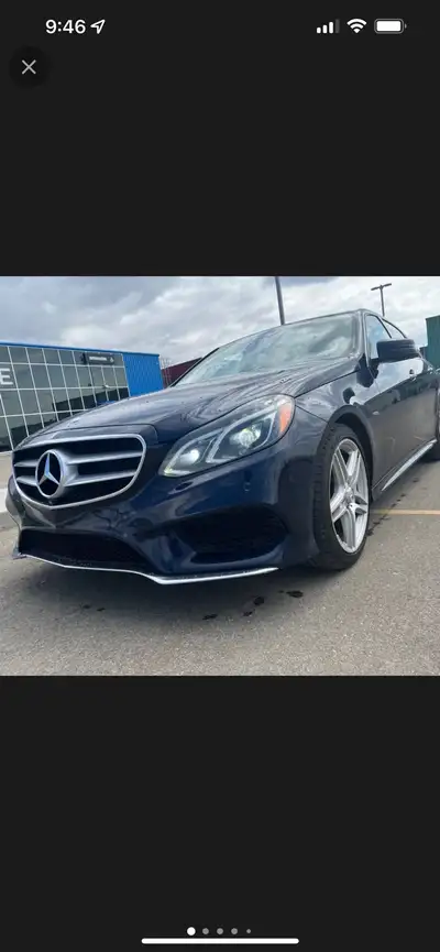2014 Mercedes Benz e350 Fully Loaded 4Matic AMG Sport Package 