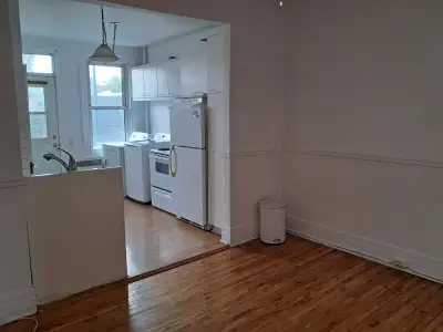 Charmant appartement lumineux, fraîchement peinturé, idéal pour personne seule. ATTENTION: Chambre d...