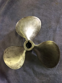 Propeller (Brass)  for Sailboat or Inboard Boat