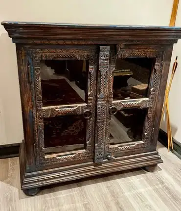 Wooden storage cabinet, View more
