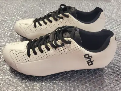 dhb carbon road cycling shoes size 41 white, View more