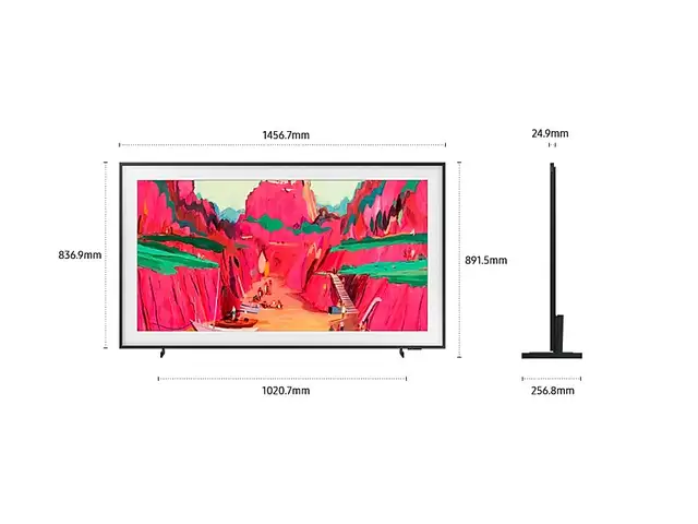 Samsung 65" Class - The Frame Series - 4K UHD QLED in TVs in City of Montréal - Image 3