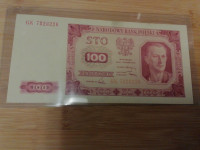 Narodowy Bank Polski 100 Zlotych Banknote