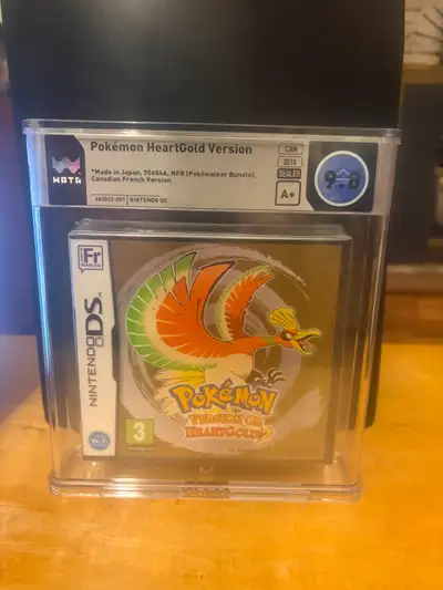 Pokemon HeartGold Ver Nintendo DS First Print Sealed Graded 9.8+, View more