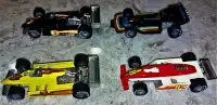 HOT WHEELS REAL RIDERS FORMULA ONE  LOT OF 4 VEHICLES