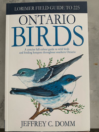  Book Ontario birds, Lorimer Field guide, soft cover