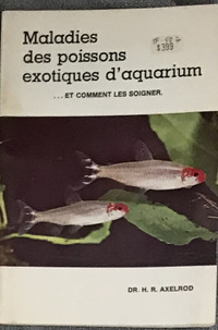 Livres de poissons d’aquarium et plantes Eau douce VENTE RAPIDE