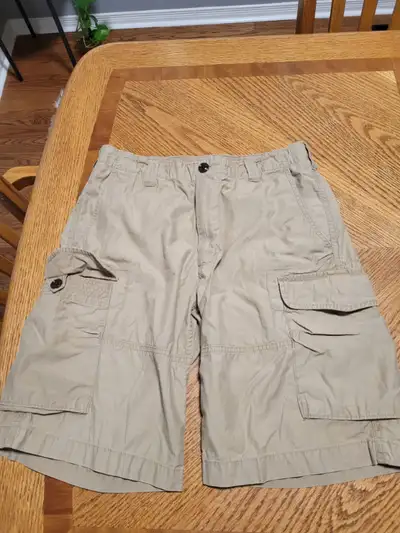 Cargo Shorts: Brown Polo & Black Wrangler, View more