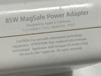 APPLE MACBOOK PRO, 85W POWER ADAPTER, CONNECTOR, SEE BELOW /PIC