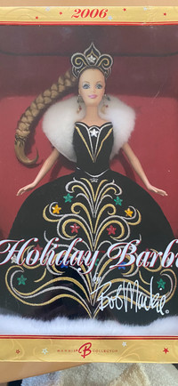2006 Collector Series Bob Mackie Holiday Barbie, NRFB 