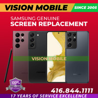 Samsung Screen Repair - Genuine Samsung Screen - 1 Hour Service
