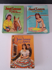 Lot of 3 JANET LENNON STORY BOOKS - vintage, early 1960s