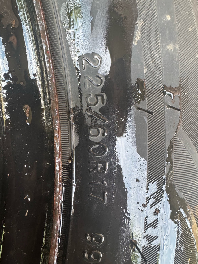 225/60/r17 Winter tires on steel rims in Tires & Rims in Barrie - Image 2