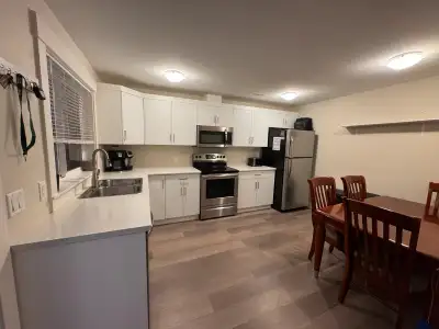 Available August 1, 2025 2 bed / 1 bath daylight suite in Hope. House built in 2019 - suite has only...