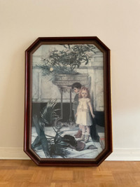 Framed “Broken Flower Pot” Print from The Bombay Company