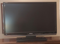 Sharp Aquos LC-42D64U 42 inch TV with wall mount