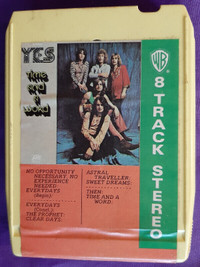 Yes- Time And A Word  8Track $5