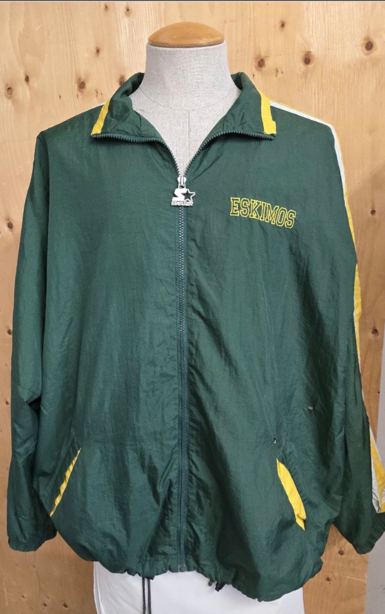Starter, Vintage 1990s Edmonton Eskimos Starter CFL Jacket – Collectible
