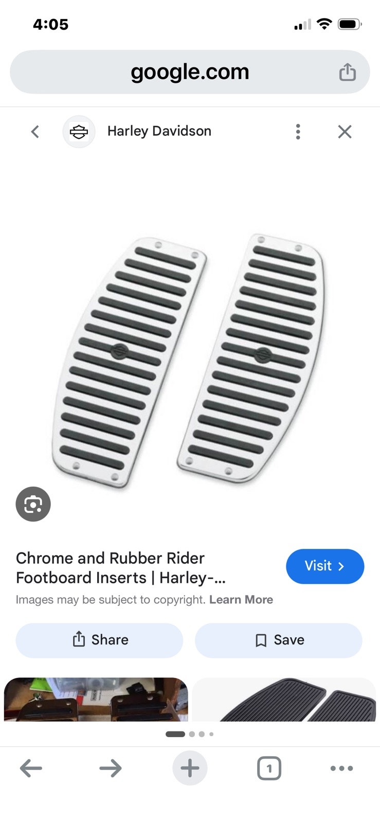 I Want To Find- Harley Davidson Floor Board Inserts | Motorcycle Parts ...