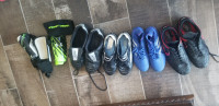Soccer cleats various sizes