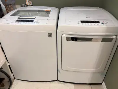 The PERFECT HIGH END LG Washer Dryer- 5&8Cu ft, View more