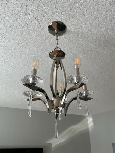 4 Light Candle Chandelier - Chrome, View more