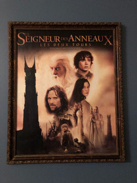 Lord of the Rings - Seigneurs des anneaux  Poster avec cadre