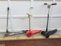 two scooters for sale, $5.,  $40.