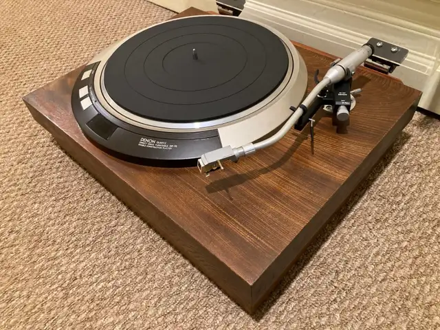 Denon DP-75 turntable with Denon DA-307 tonearm in Stereo Systems & Home Theatre in Mississauga / Peel Region - Image 8