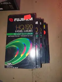 Cassettes vidéo VHS