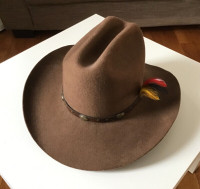 Vintage Custom Made Bee Hats - Cowboy Style