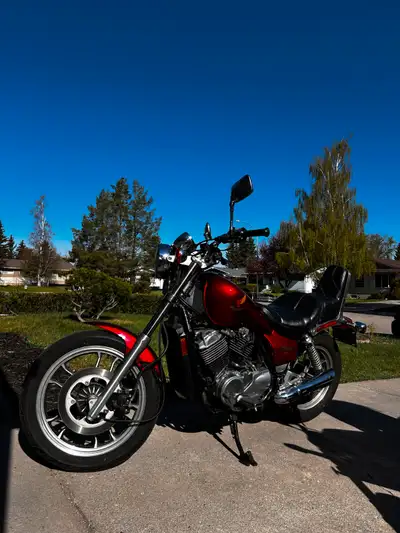 Incredible Shadow with only 16 300 kms (going up as I ride it regularly). Bought it to assist my kid...