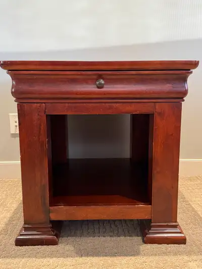 Solid Cherry Wood End Table by Lane, View more