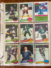 Lot of 14 1980-81 O-Pee-Chee hockey cards