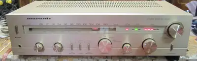 Vintage Marantz SR 220 stereo receiver amplifier, View more