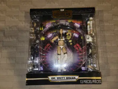 $20 AEW Unrivaled Supreme Figure Dr. Britt Baker New In Box Toy, View more